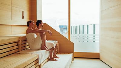 Sauna day ticket from 14 years (October-April 11 a.m.-9 p.m., May-September 2 p.m.-9 p.m.)